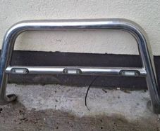 VW Caddy chrome bull bar