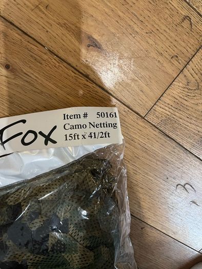 camo netting hunting/shooting accessory