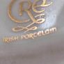 Rare Vintage CRE Irish Porcelain Floral Design 2 birds EUC Image 8