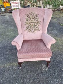 Beautiful Parker Knoll winged back armchair