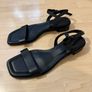Black sandals from marks and Spencer Image 2