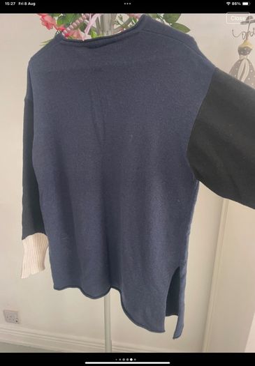 jumper Bnwt Carolyn Donnelly logo jumper with cashmere size small oversized