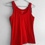 New Dunnes Stores Red Stretch Vest Top Image 2