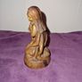Carved praying lady statue Image 2