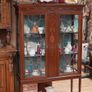Sheraton-Style Inlaid Glass Display Cabinet c.1900-1915 Image 2