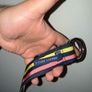 Lauren Ralph  Navy Blue, Pink, Yellow Striped Belt. 98 cm new Image 3