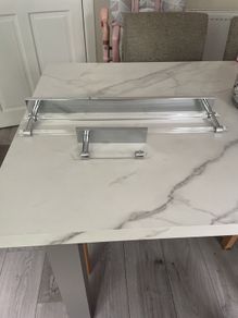 Towel rail & toilet roll holder