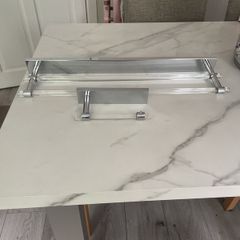 Towel rail & toilet roll holder