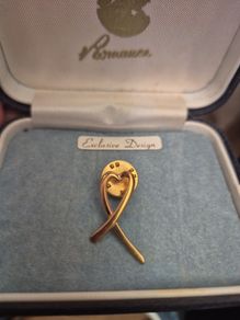 Vintage Loving Heart Brooch