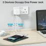 iPhone Charger, 20W Fast USB C Plug Dual Port and 2-Pack 2M Cable for iPhone 14/14 Pro/14 Pro Max/14 Plus/13 12 11 X XR XS SE 8 7 6 6S Mini, iPad Pro, Samsung Google UK Type C PD Charging Image 3