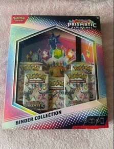 pokemon prismatic evolutions binder