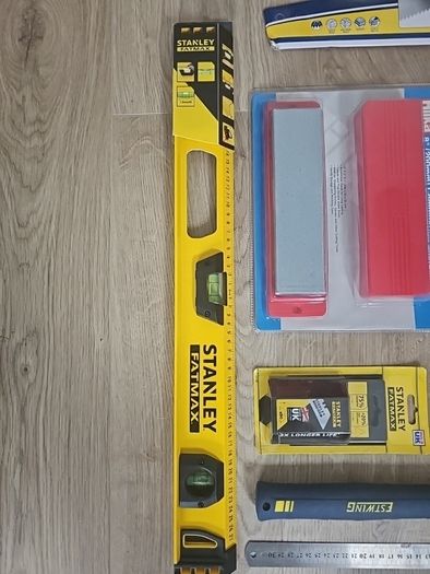 DeWalt, Estwing, Stanley Fatmax, Komelon, Faithfull, Draper & Hilka Woodworkers Hand Tool Set