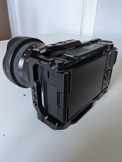 Sony ZV-E10 with Sigma 10-18 mm wide angle lens