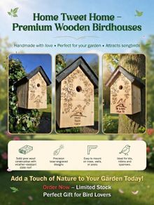 Personally Engraved Bird Boxes