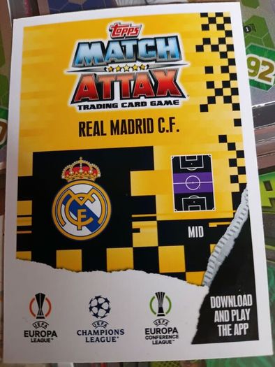 Zinedine Zidane Arts of the Game Limited Edition Topps Real Madrid Card