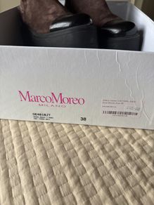 Marco moreo brown suede boots