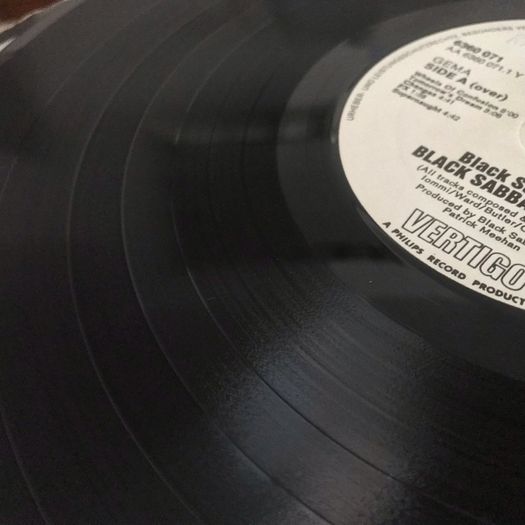Black Sabbath Vol 4 1st press Vertigo swirl