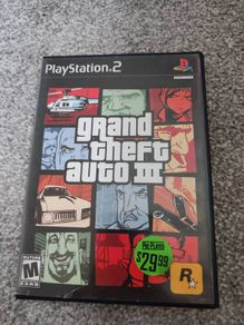 NTSC USA version of GTA3 on ps2