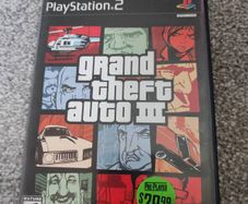 NTSC USA version of GTA3 on ps2