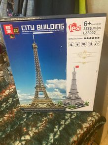 lego Eiffel Tower building set free postage