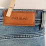 River Island distressed denim cotton jeans 34 inch waist elasticated and 29 inch leg see last two photos for exact measurements FREE STANDARD POSTAGE INCLUDED Image 6