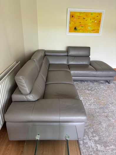 Leather Corner Sofa