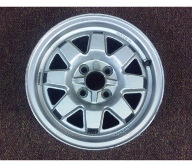 Fiat 124 spider 1981 set of four wheels