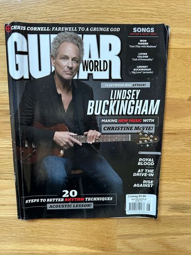 Guitar World Magazine Aug 2017