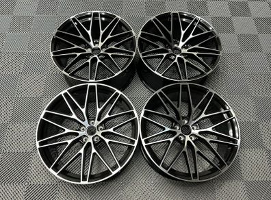 21" Inch Porsche Macan Spyder Style Alloy Wheels BMW 7 Series G70 5X112 66.6