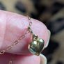 Kids gold chain and hold heart pendant Image 6