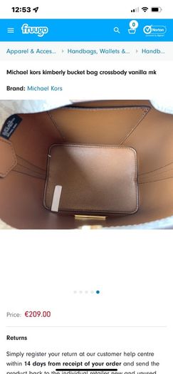 Michael Kors Kimberly Bucket Bag (Crossbody)