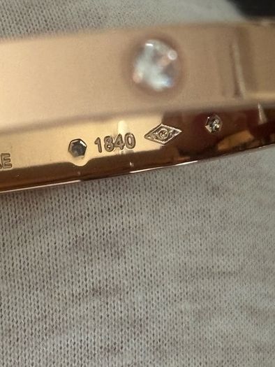 Luxury branded bracelet