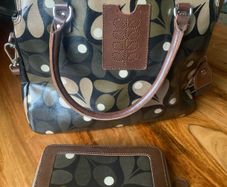 Orla Kiely Handbag and Wallet - perfect condition