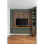 Acoustic Slat Wall Panel Walnut 240x60cm Image 3