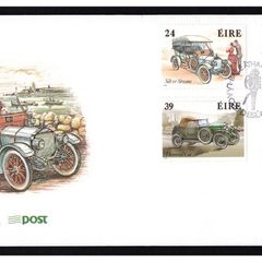 1989 Ireland Irish Motoring Classics Commemorative Stamps An Post First Day Cover (FDC)