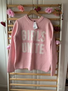 jumper Bnwt H&M logo front jumper oversized small