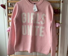 jumper Bnwt H&M logo front jumper oversized small