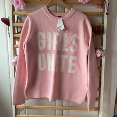 jumper Bnwt H&M logo front jumper oversized small