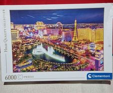 Clementoni 6000-Piece Puzzle  Las Vegas Strip