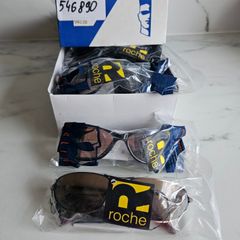 Lot of 8 sun glasses shades American brand ROCHE Einar Group Avanglion 2 models PG327A & 812B NEW & boxed