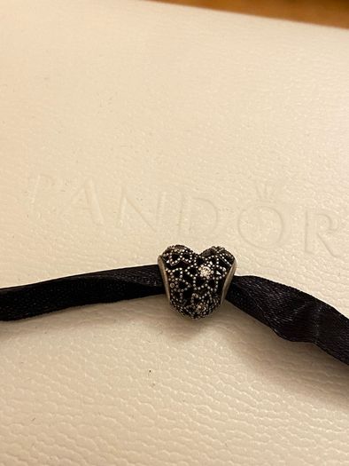 Pandora Blooming Heart charm