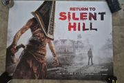 Return to Silent Hill (2026) ORIGINAL UK Cinema Quad Poster Double Sided Rolled horror movie