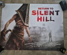 Return to Silent Hill (2026) ORIGINAL UK Cinema Quad Poster Double Sided Rolled horror movie