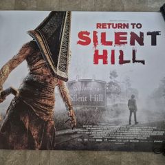 Return to Silent Hill (2026) ORIGINAL UK Cinema Quad Poster Double Sided Rolled horror movie