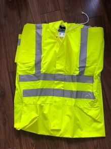 Sioen Flexothane Hi Vis Coverall Large