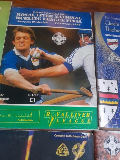 Vintage Tipperary Hurling Programmes