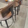 Industrial Style Bar Stools Image 6
