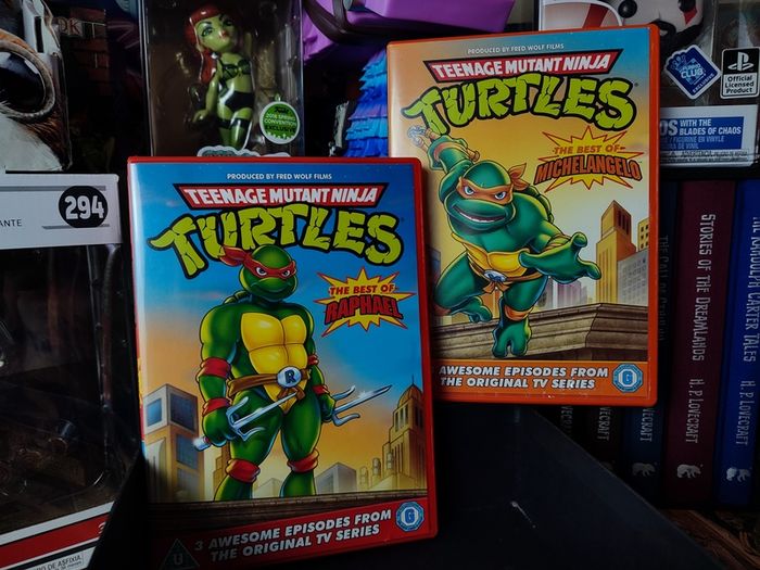 Teenage Mutant Ninja Turtles: Best of Raphael and Best of Michelangelo ! 2014 ! TMNT ! DVD !