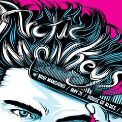 Arctic Monkeys - House of Blues Dallas - Rare Mini Print/Poster
