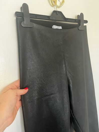 Gallery Leather Look Stretch Leggings UK12